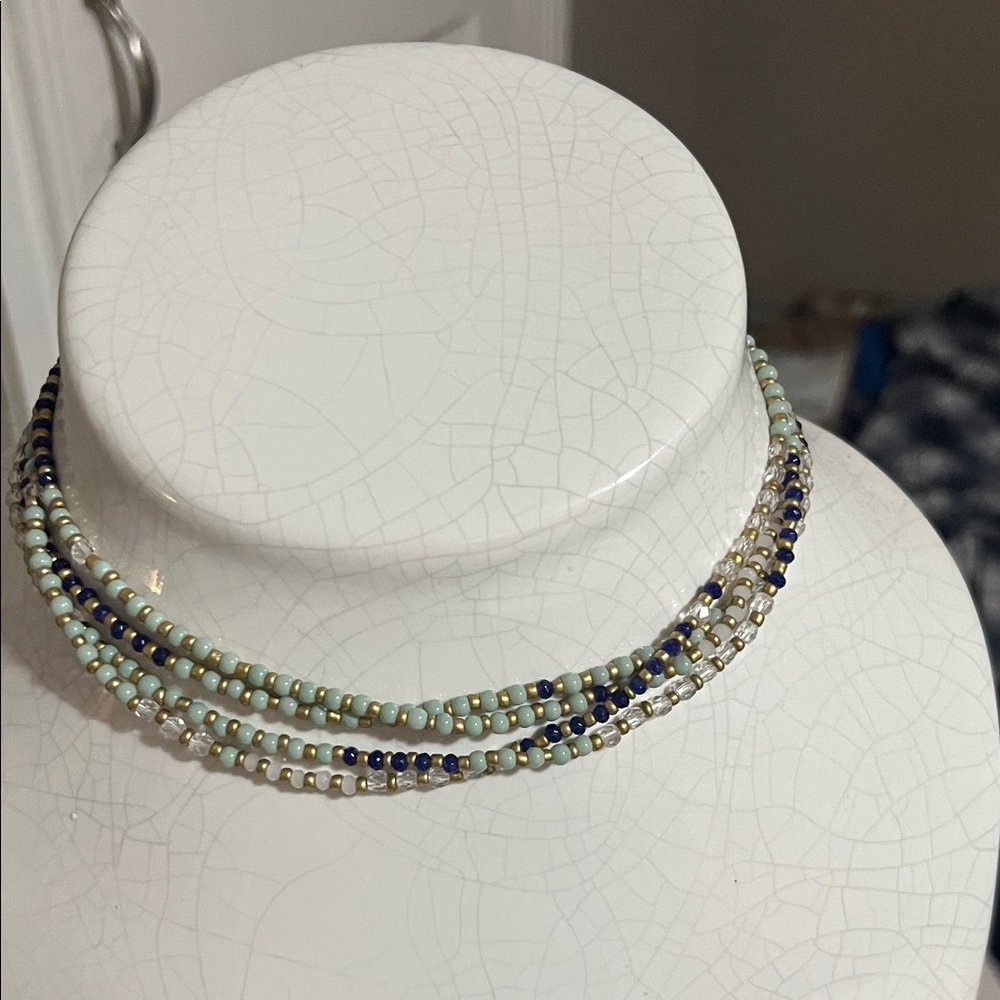 Elegant Multicolor Beaded Necklace